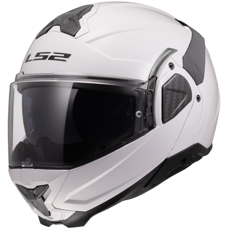Casque de moto modulable LS2 FF910 Advant II Blanc uni