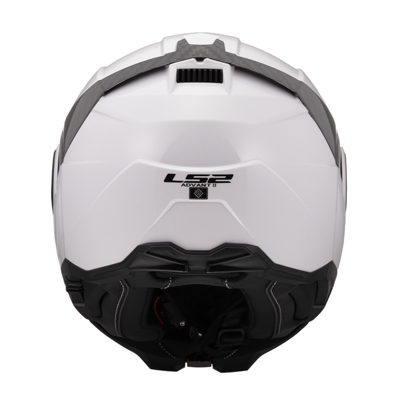 Casque de moto modulable LS2 FF910 Advant II Blanc uni