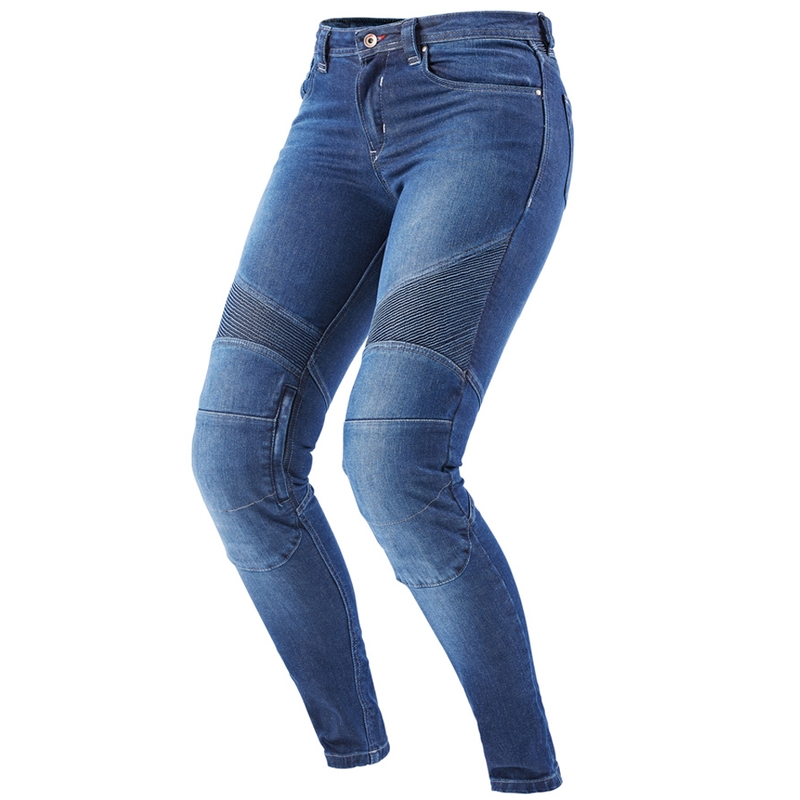 Jean moto femme Furygan Purdey Evo Slim bleu