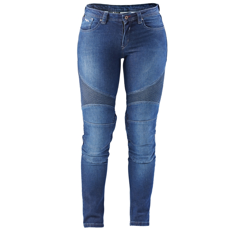 Jean moto femme Furygan Purdey Evo Slim bleu