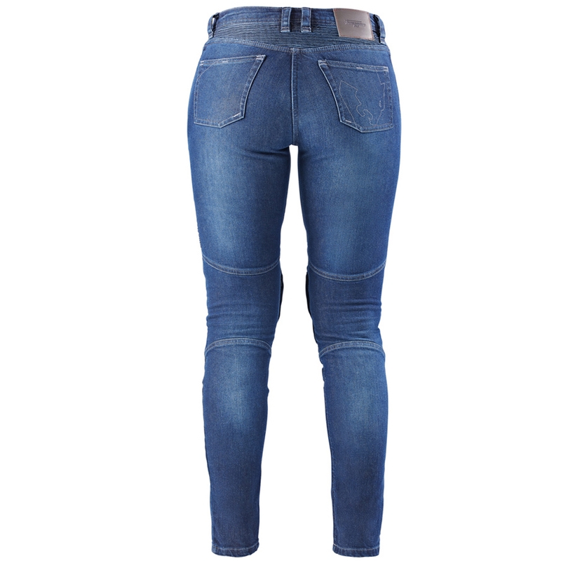 Jean moto femme Furygan Purdey Evo Slim bleu