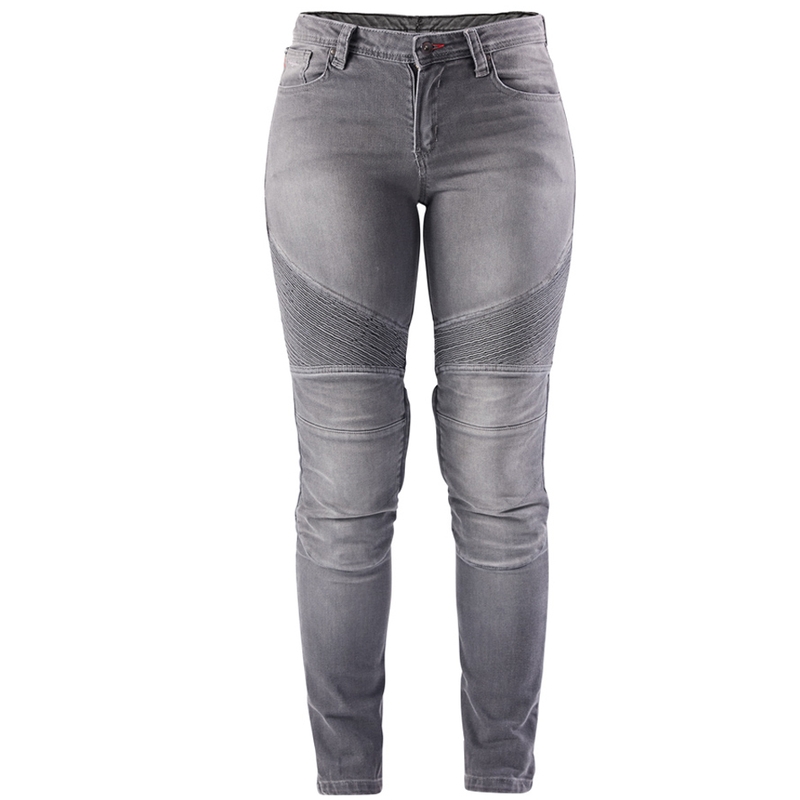 Jean moto femme Furygan Purdey Evo Slim gris