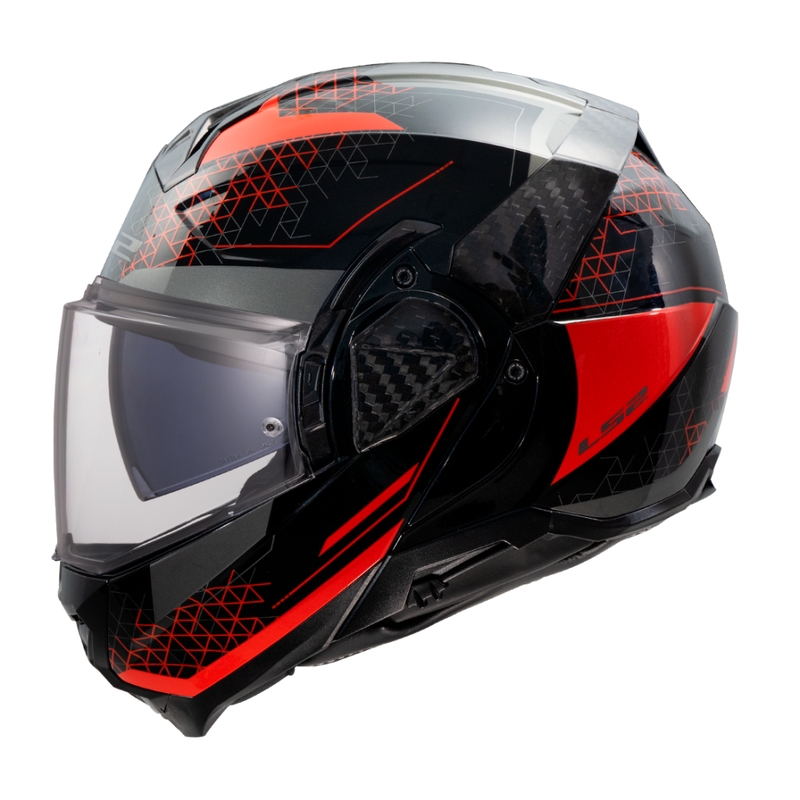 Casque moto modulable LS2 FF910 Advant II Astral rouge