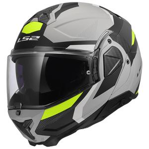 Casque moto modulable LS2 FF910 Advant II Triple gris clair