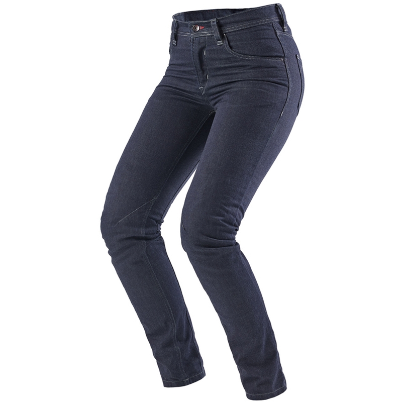 Jean moto femme Furygan Nikita X Kevlar® coupe mom, bleu foncé