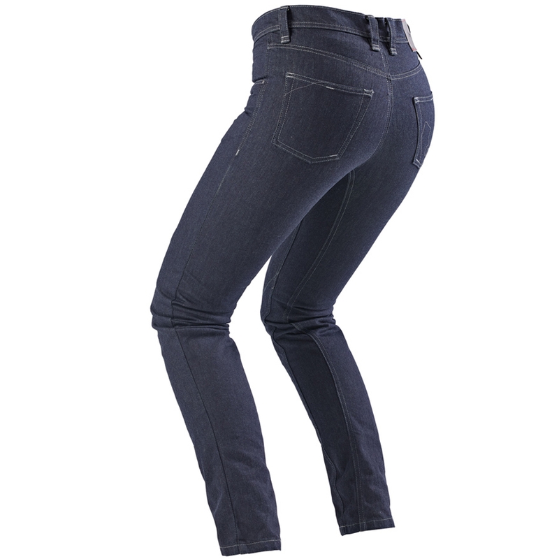 Jean moto femme Furygan Nikita X Kevlar® coupe mom, bleu foncé