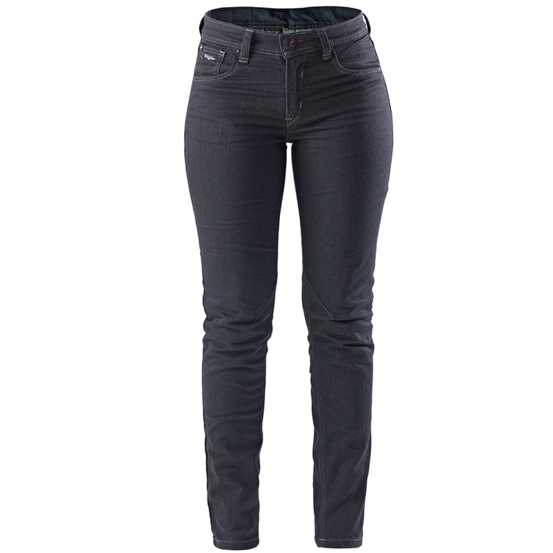 Jean moto femme Furygan Nikita X Kevlar® Mom Fit gris foncé