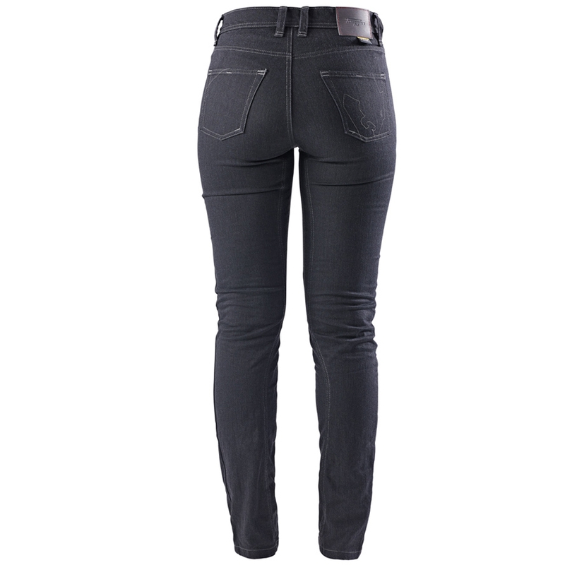 Jean moto femme Furygan Nikita X Kevlar® Mom Fit gris foncé
