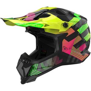 Casque motocross LS2 MX700 Subverter Chromatic noir