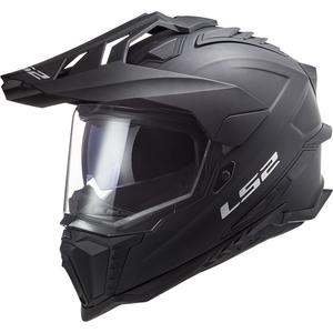 Casque moto enduro LS2 MX701 C Explorer Solid noir mat