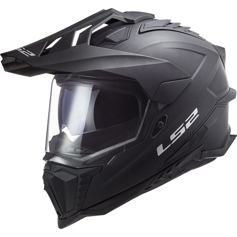 Casque de moto enduro LS2 MX701 Explorer Noir mat uni