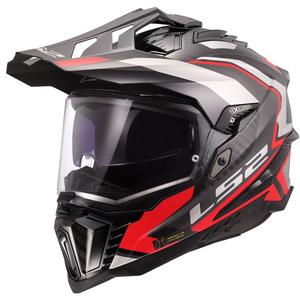 Casque moto enduro LS2 MX701 Explorer C Frontier II rouge