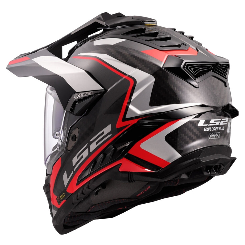 Casque moto enduro LS2 MX701 Explorer C Frontier II rouge