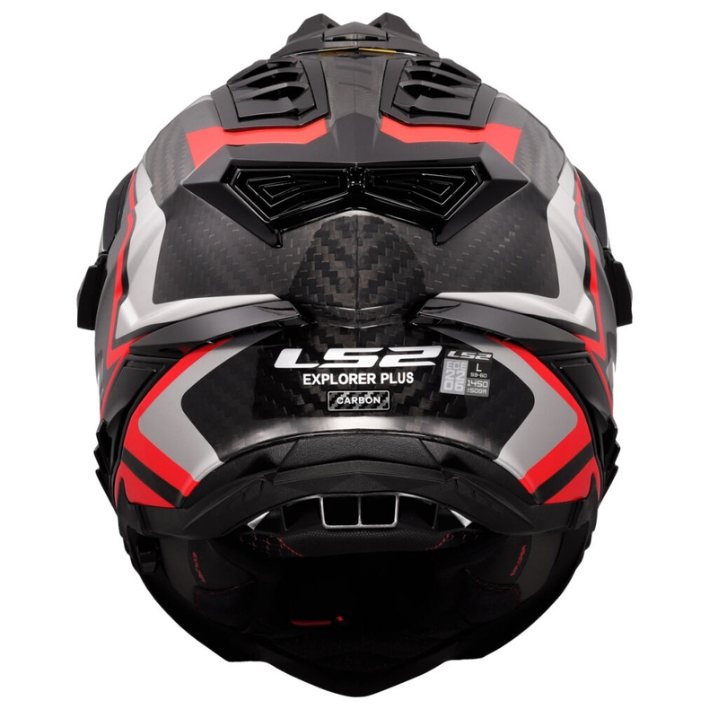 Casque moto enduro LS2 MX701 Explorer C Frontier II rouge