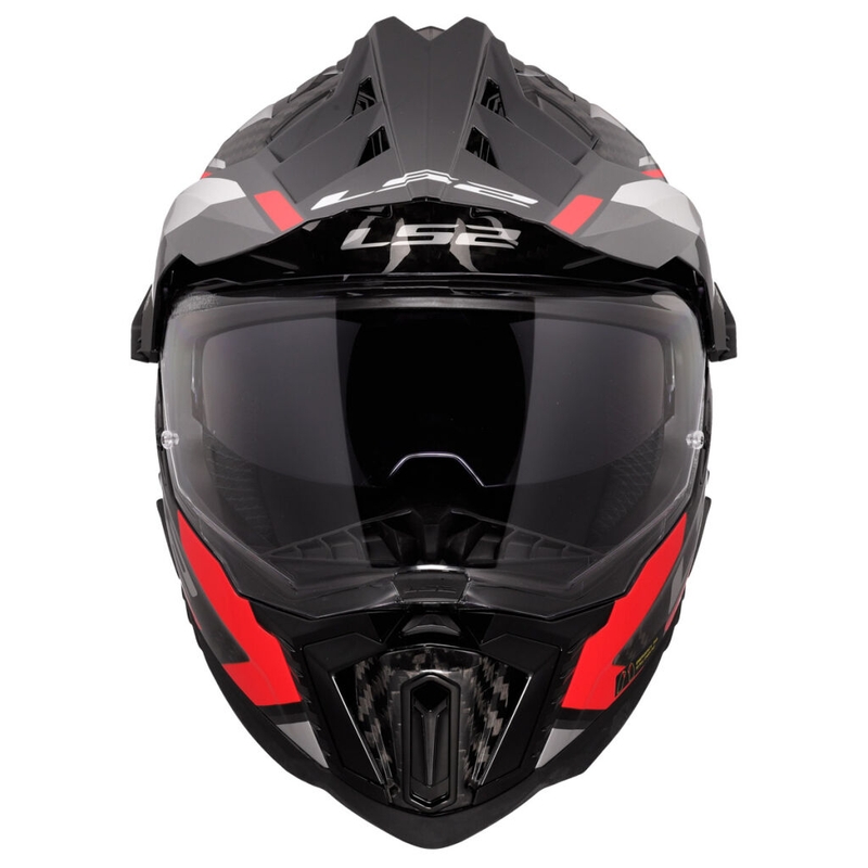 Casque moto enduro LS2 MX701 Explorer C Frontier II rouge