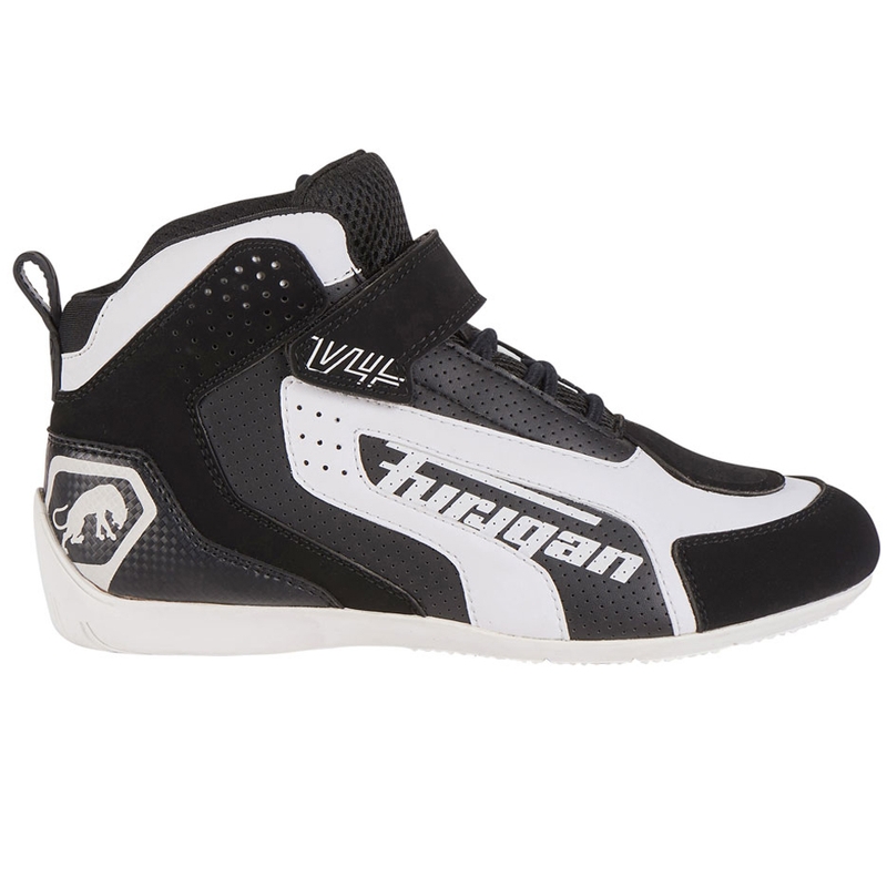 Bottes de moto ventilées Furygan V4 Noir-Blanc