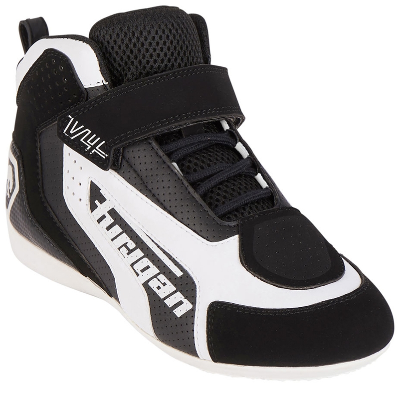 Bottes de moto ventilées Furygan V4 Noir-Blanc