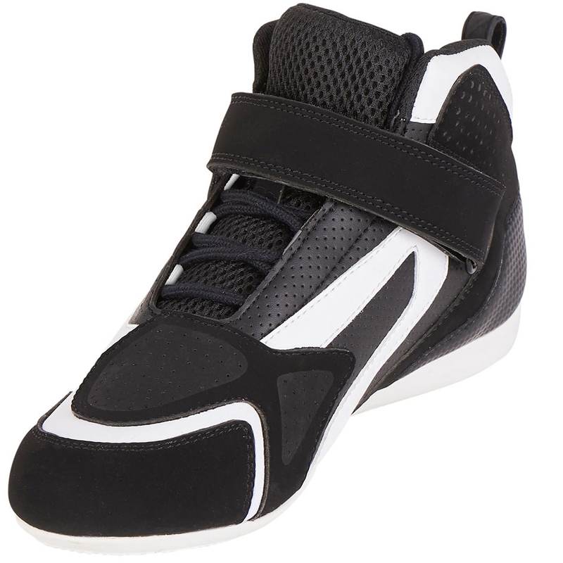 Bottes de moto ventilées Furygan V4 Noir-Blanc