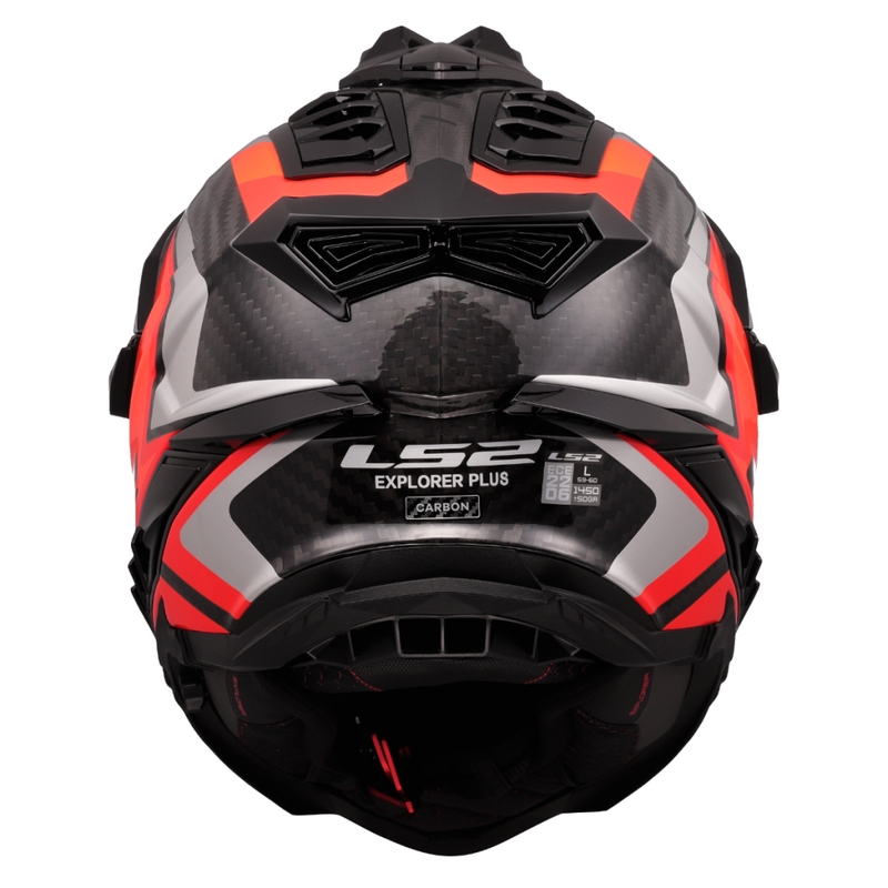 Casque moto enduro LS2 MX701 Explorer C Frontier II orange
