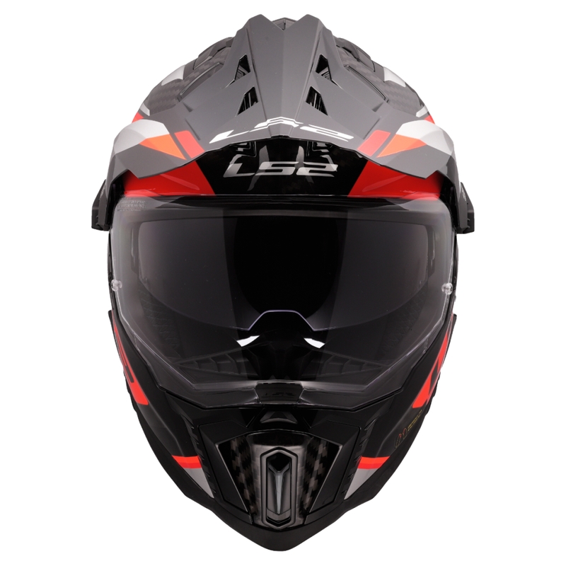 Casque moto enduro LS2 MX701 Explorer C Frontier II orange