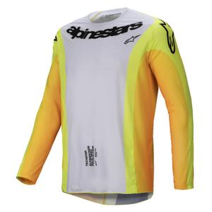 Alpinestars Techstar Melt Motocross Jersey jaune et noir