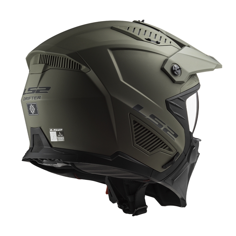 Casque moto LS2 OF606 Drifter Solid sable mat