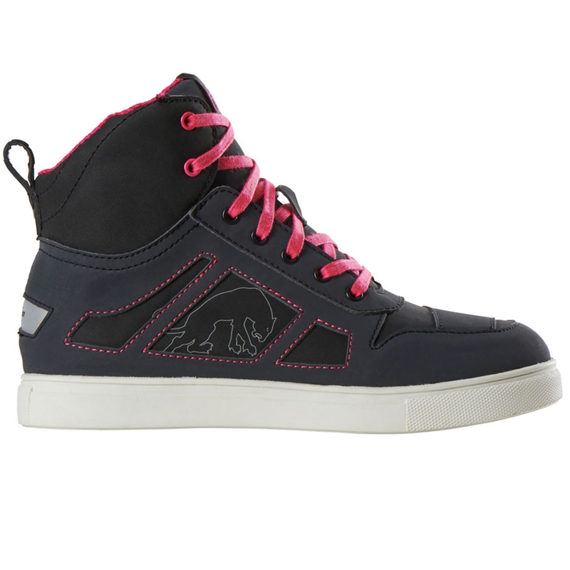 Bottes moto Furygan Angie D3O® noir-rose