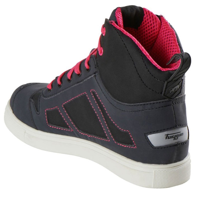 Bottes moto Furygan Angie D3O® noir-rose