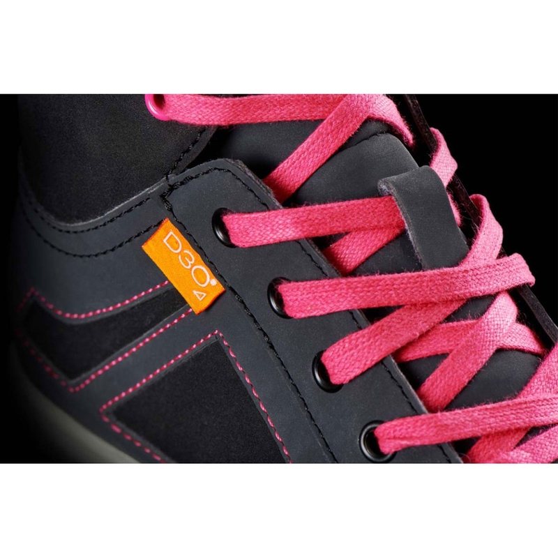 Bottes moto Furygan Angie D3O® noir-rose
