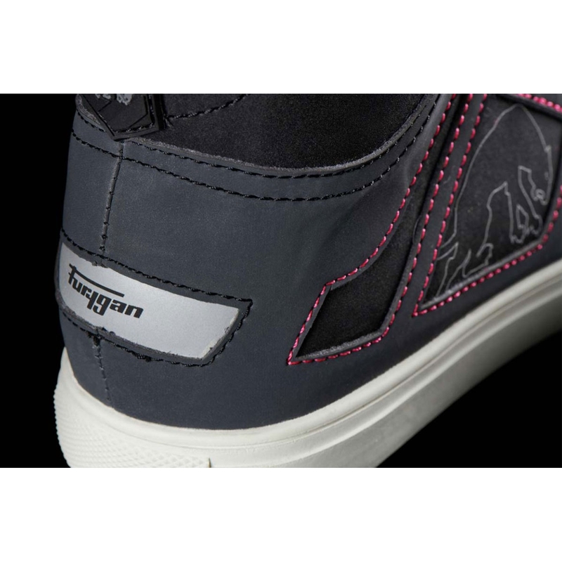 Bottes moto Furygan Angie D3O® noir-rose