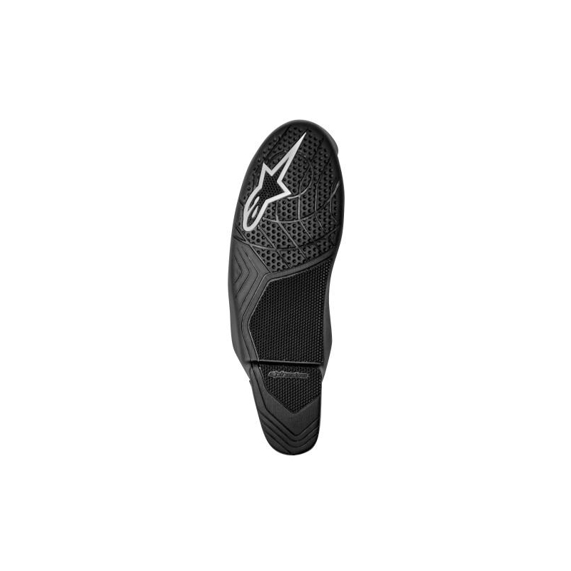 Semelle de botte moto Alpinestars Supertech R noir-blanc