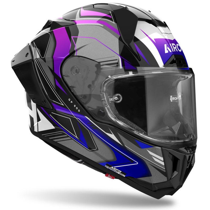 Casque moto intégral Airoh GP800 Must bleu