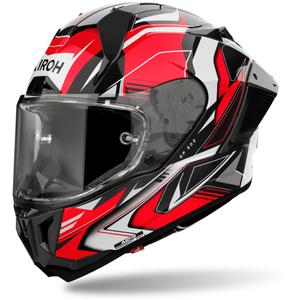 Casque moto intégral Airoh GP800 Must rouge