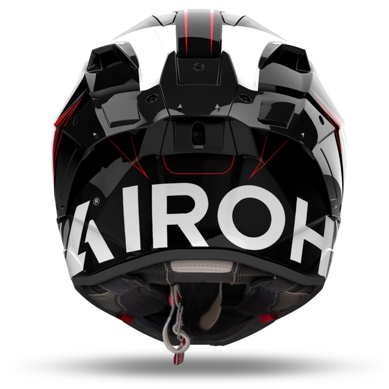 Casque moto intégral Airoh GP800 Must rouge
