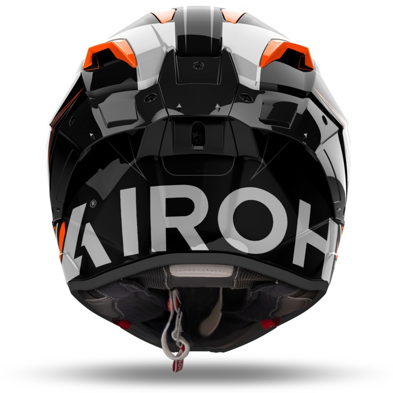 Casque moto intégral Airoh GP800 Must orange