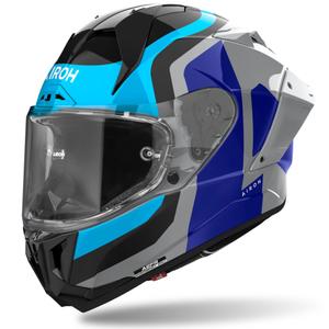 Casque moto intégral Airoh GP800 Competition bleu