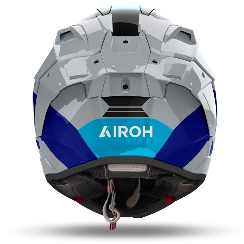 Casque moto intégral Airoh GP800 Competition bleu