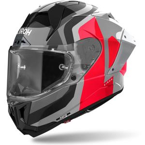 Casque moto intégral Airoh GP800 Competition rouge