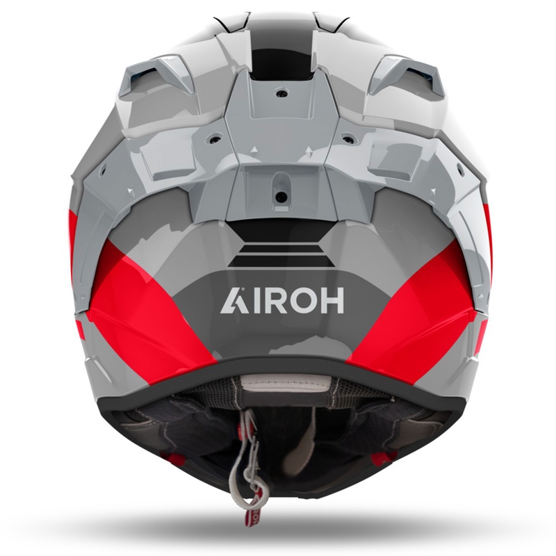 Casque moto intégral Airoh GP800 Competition rouge