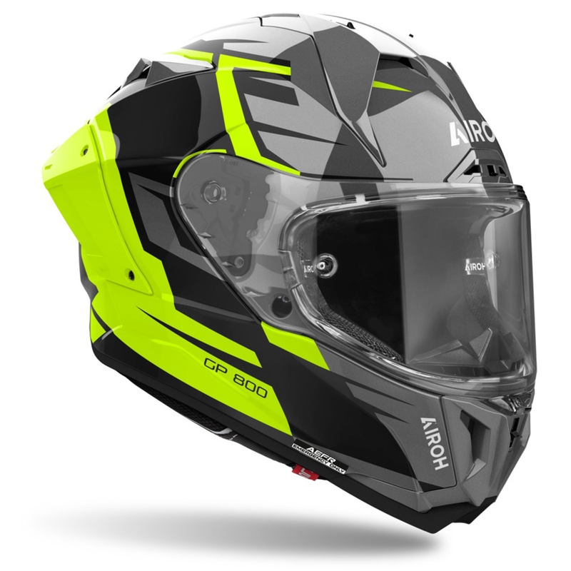 Casque moto intégral Airoh GP800 Master jaune