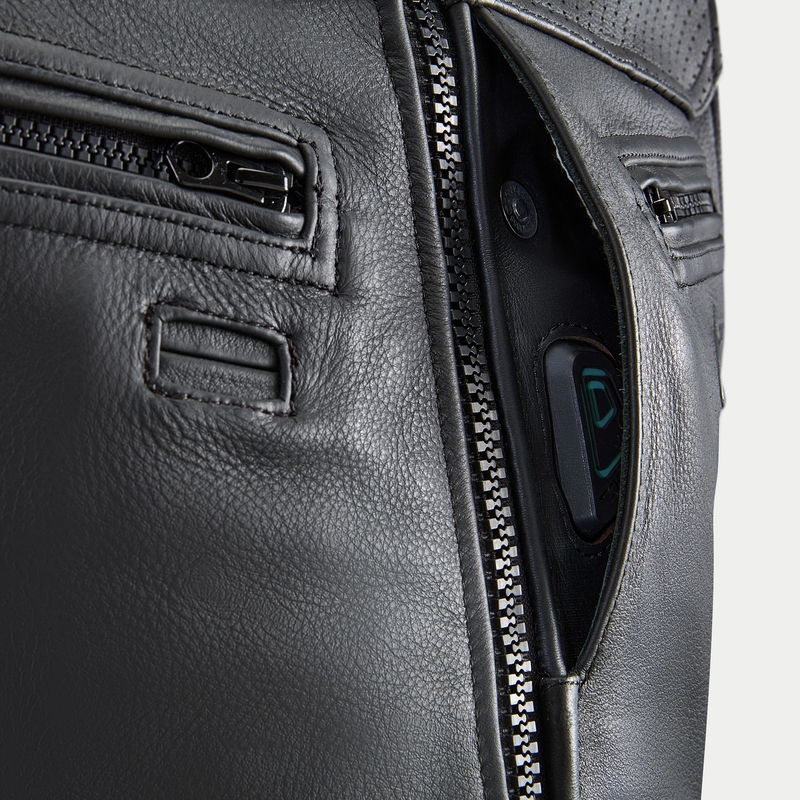 Gilet airbag Alpinestars TECH-AIR®3 V2 LEATHER noir