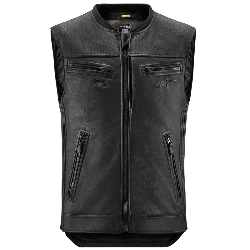 Gilet airbag Alpinestars TECH-AIR®3 V2 LEATHER noir