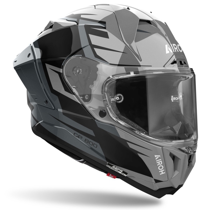 Casque moto intégral Airoh GP800 Master métallisé