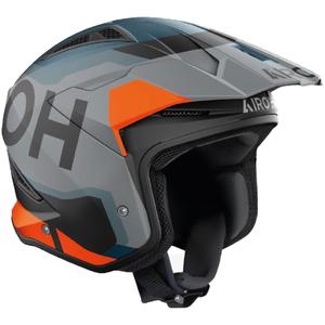 Casque moto trial Airoh TRR 2 Jupiter orange mat