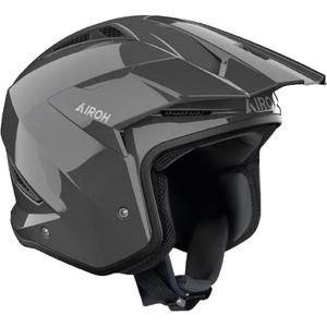 Casque moto trial Airoh TRR 2 Coloris gris foncé