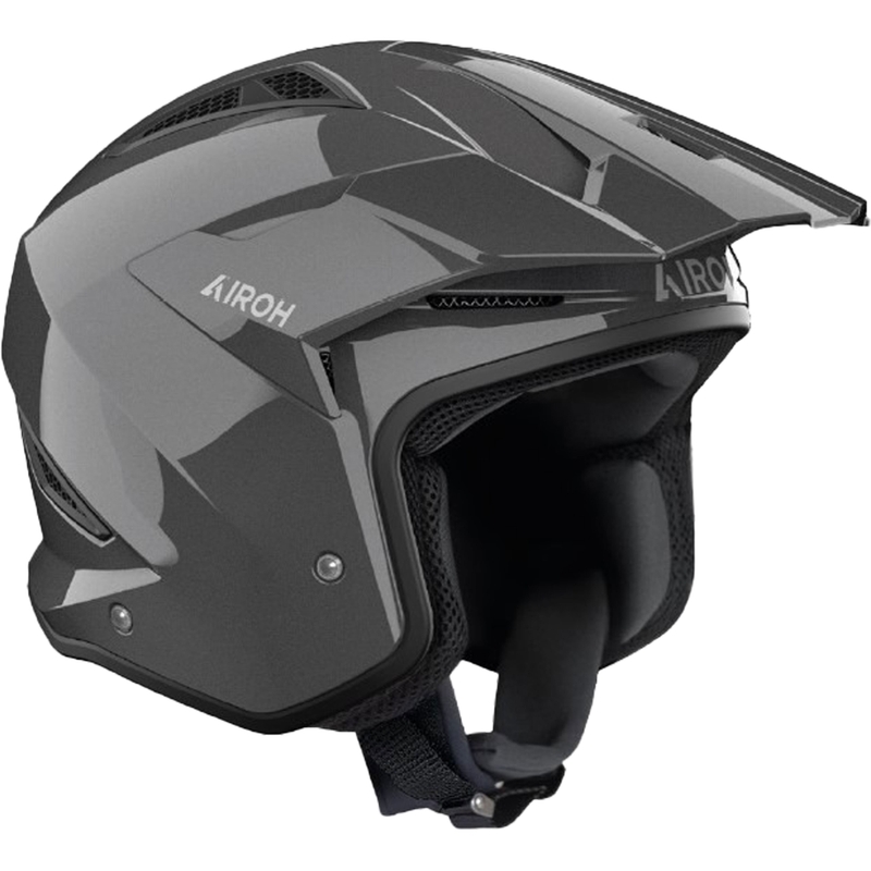Casque moto trial Airoh TRR 2 Coloris gris foncé
