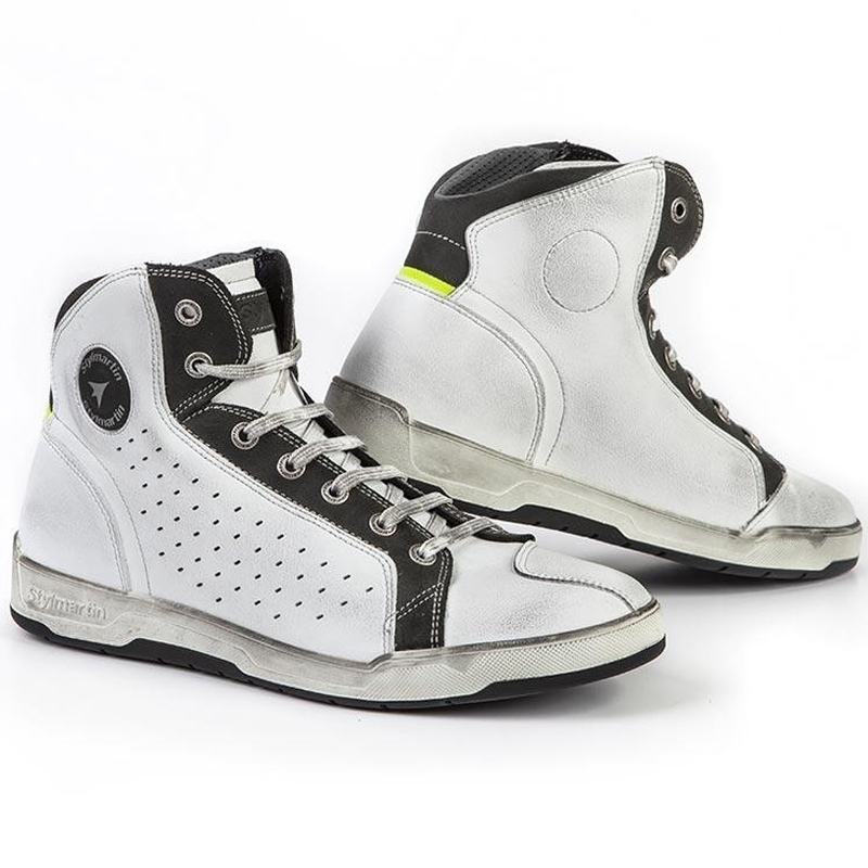 Bottes moto Stylmartin Sector blanches
