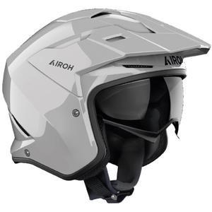 Casque moto trial Airoh Kombakt Couleur gris foncé