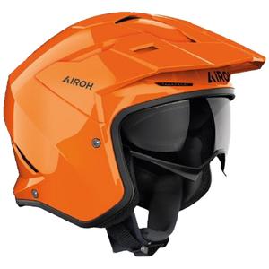 Casque moto trial Airoh Kombakt Couleur orange