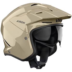 Casque moto trial Airoh Kombakt Couleur moka
